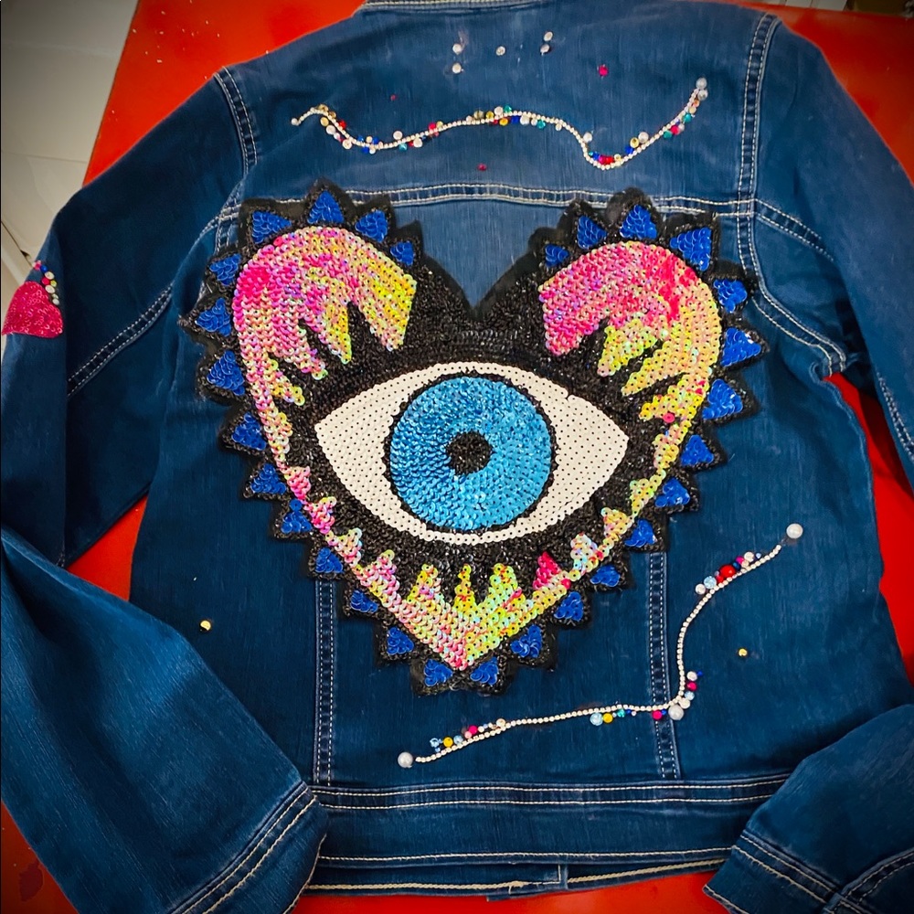 Handmade custom jean jackets